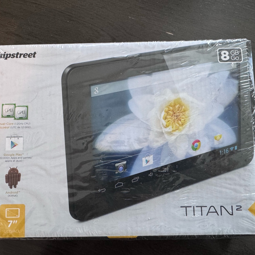 Titan 2 Tablet - Sleek Black Design